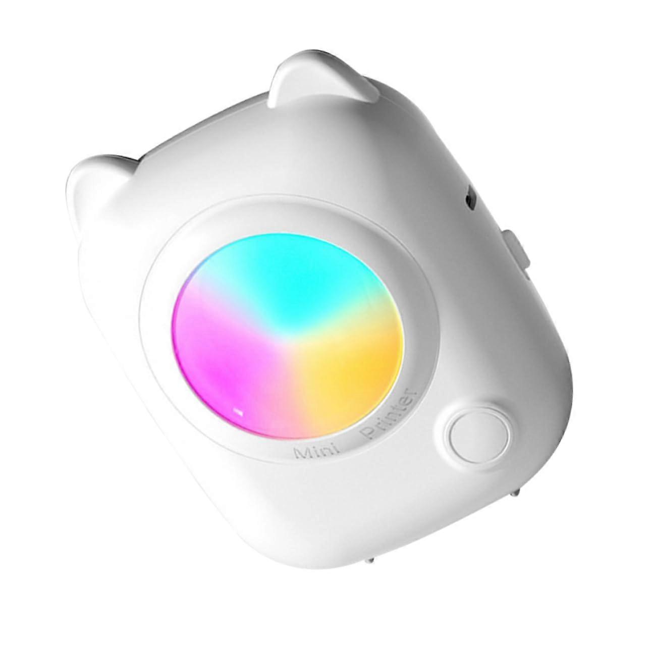 Mini Wireless Thermal Label Printer for Stickers and Photos, Compact Pocket Inkless Printer for Smartphone