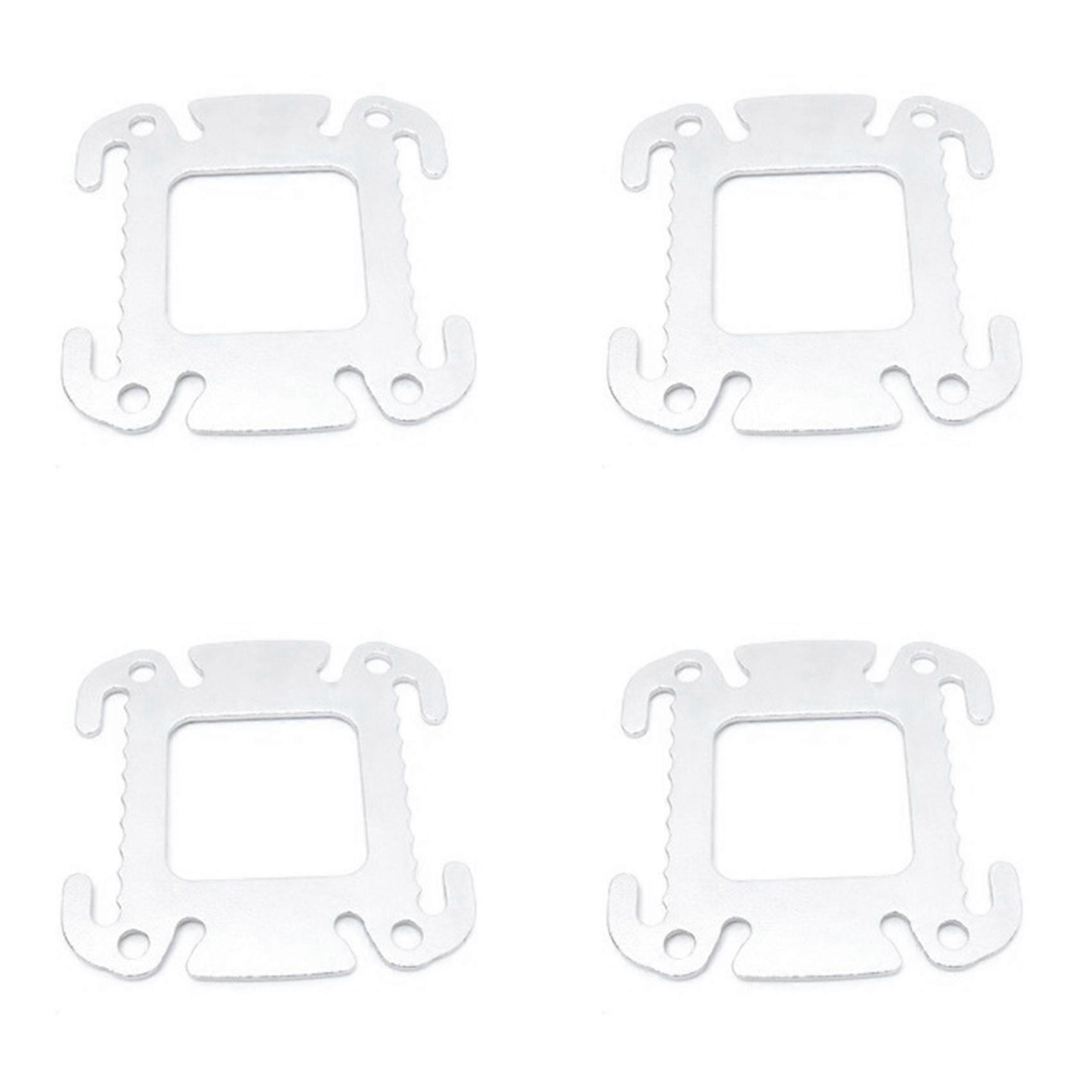 4X Buckle Metal Button Quick-Install Quick-Release Adjusting Rope Diving Counterweight Buckle