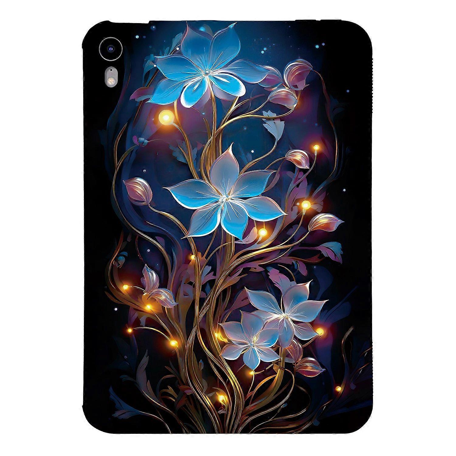 For iPad mini (2024) / (2021) Case Pattern Printing Slim Soft TPU Tablet Cover