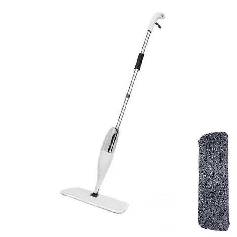 Spray Mop with Refillable Bottle, Reusable Microfiber Pads for Tile and Hardwood Floors
