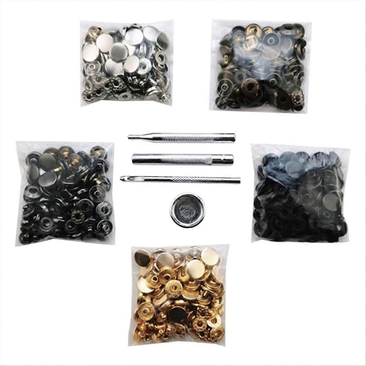 Metal Snap Buttons Sewing Accessories Snaps Button for Clothing B