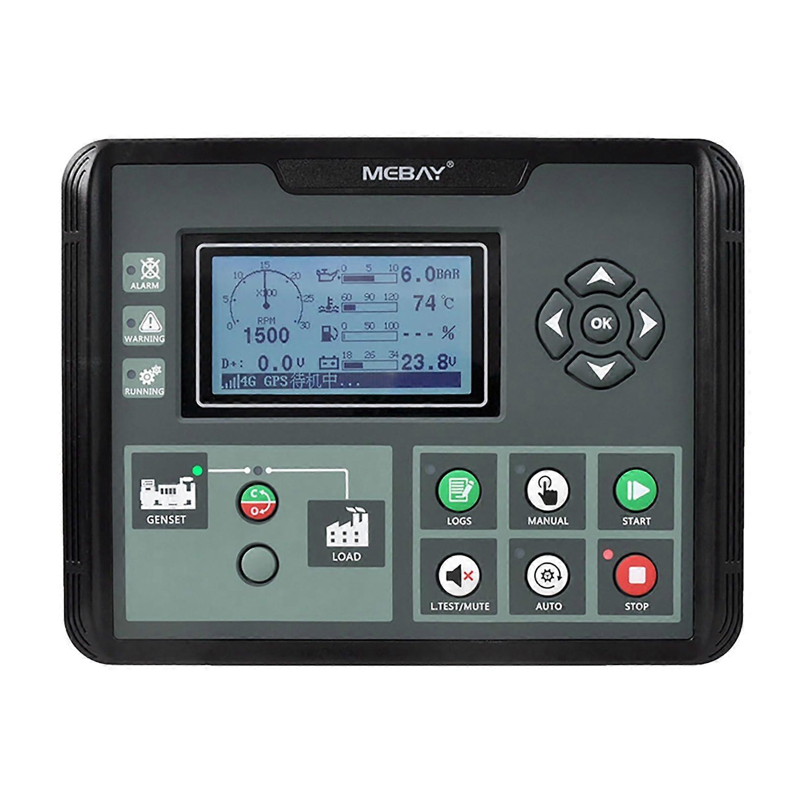 Original DC50C Automatic Genset Controller with Auto Start Stop and 3.5 Inch Bilingual LCD Display