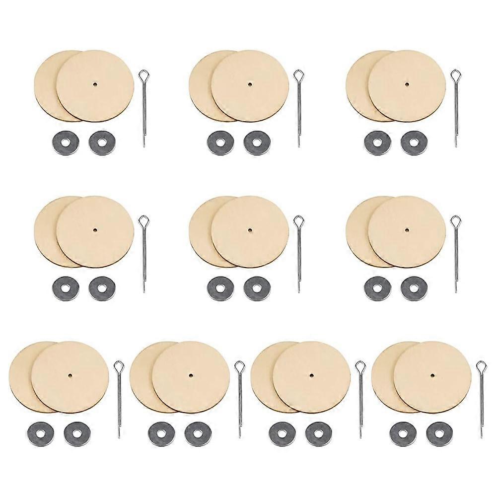 10 Sets Doll Joint Connectors Cotter Pin, 12mm