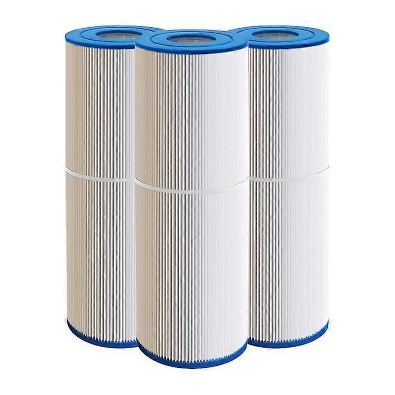 Efficiency Above Ground Pool Filter Cartridge 3 Pack, Reusable Polyester Media, Easy Rinse Cleaning