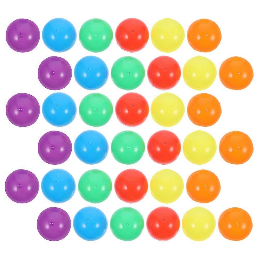 Colored Twisted Balls Vending Machine Capsules for Storage 60Pcs Refillable Boxes