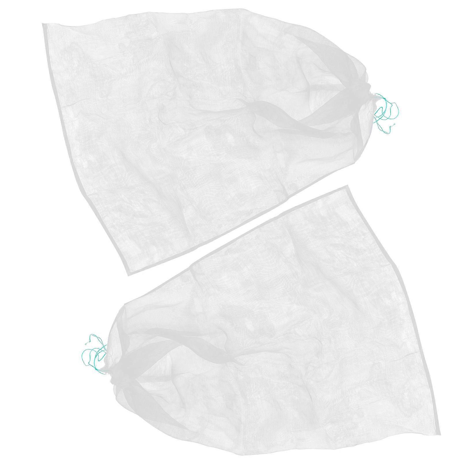 Beehive Mesh Transport Bag for Storage Use 8Pcs with Adjustable Drawstring