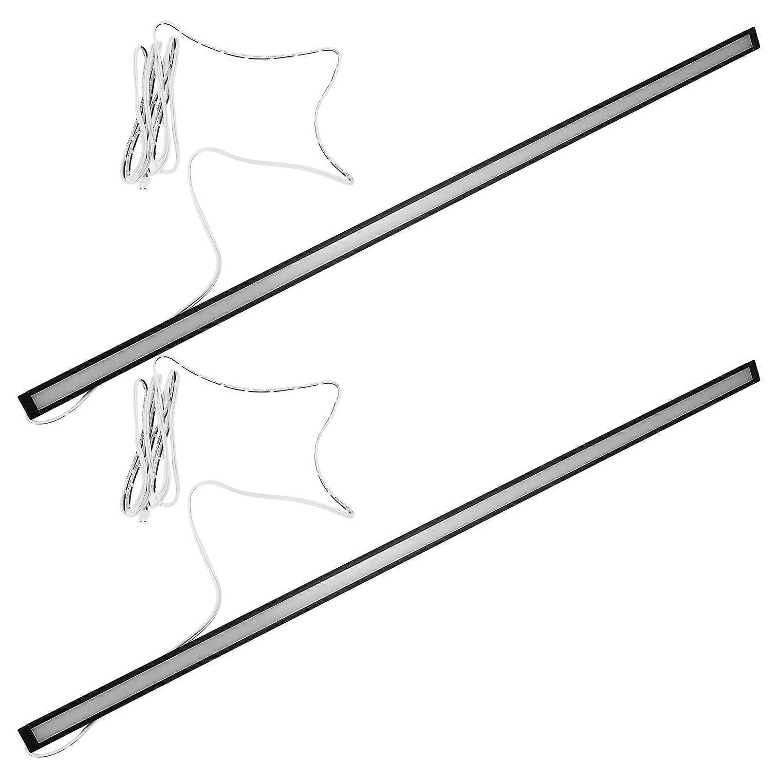 Kitchen Lights Under Cabinet LED Under Cabinet Lighting Kit Rechargeable 2Pcs