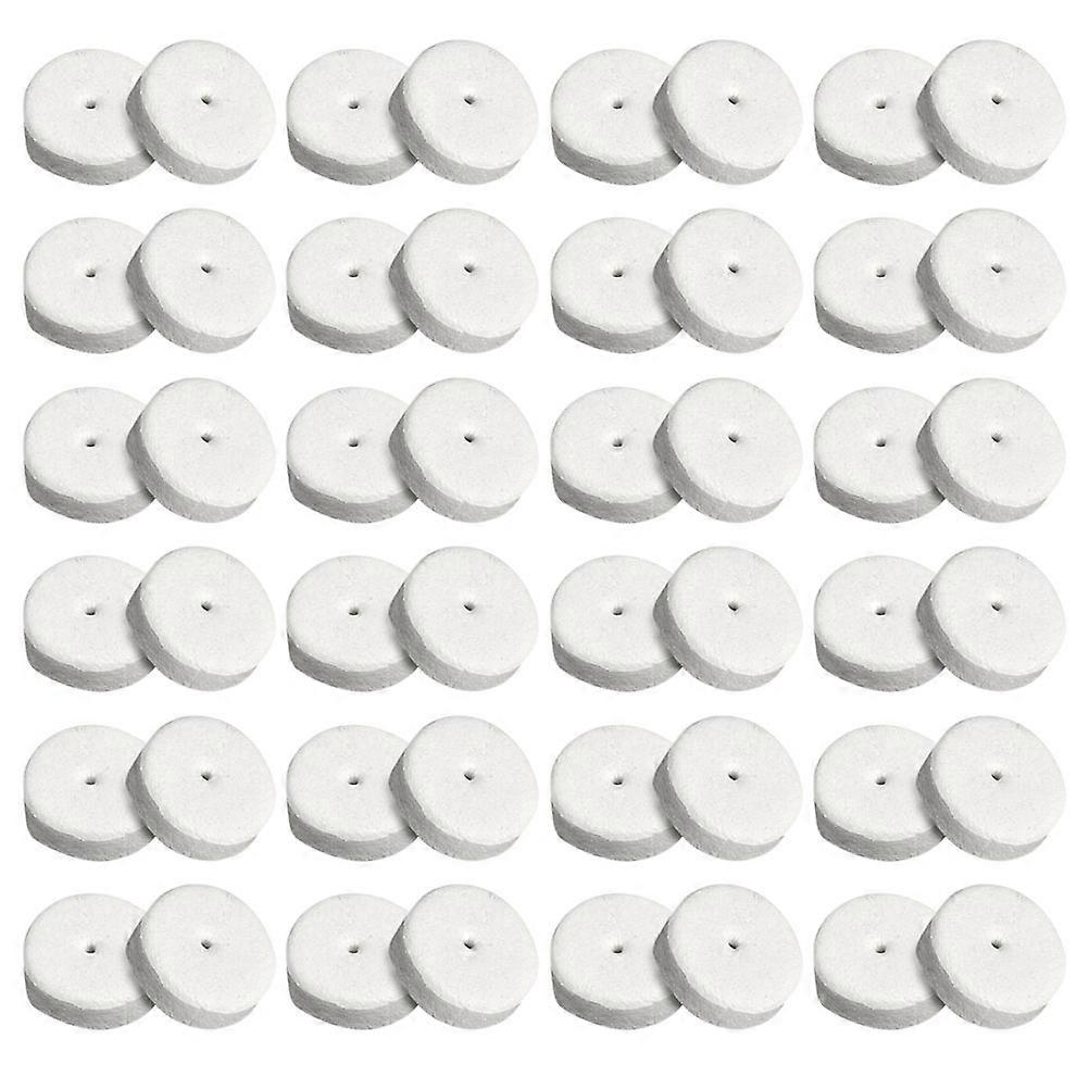 Earring Backs For Studs Shock Absorption Foam Earring Pads Disc Shape 100Pcs