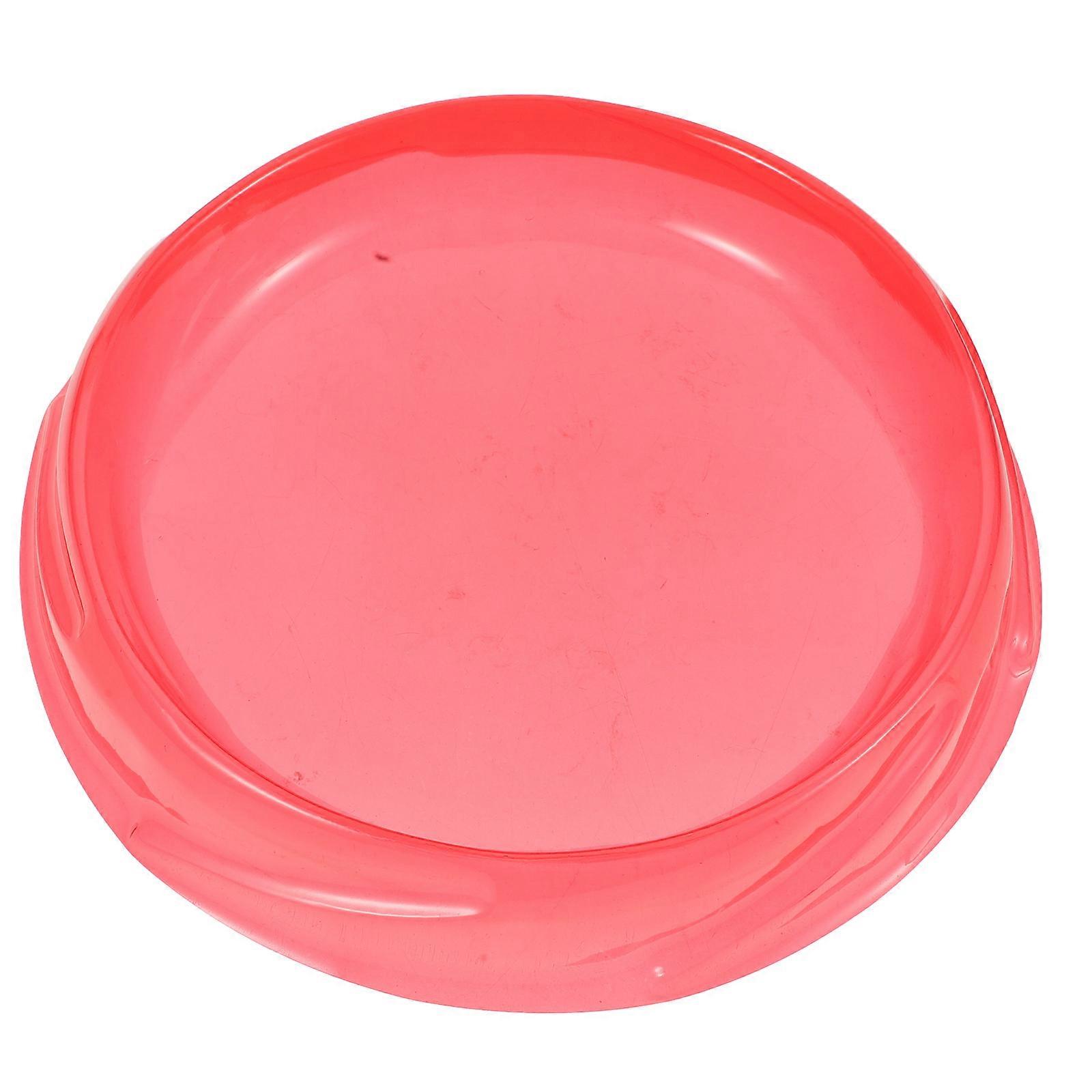 Red Plastic Gyro Tray for Outdoor Function with Round Gyro Training Board
