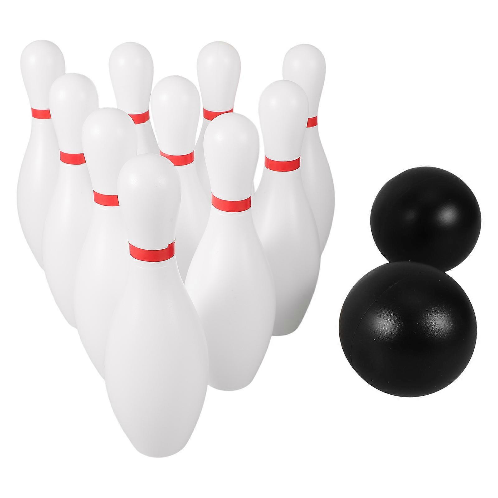 Miniatyr bowlingkuler for barn, 1 sett, plast