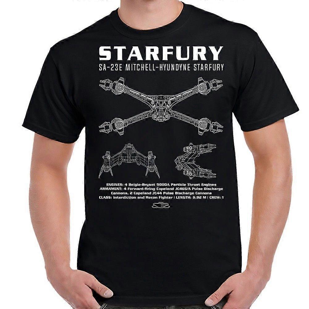 Babylon 5 Starfury Schematic Shirt CD0843