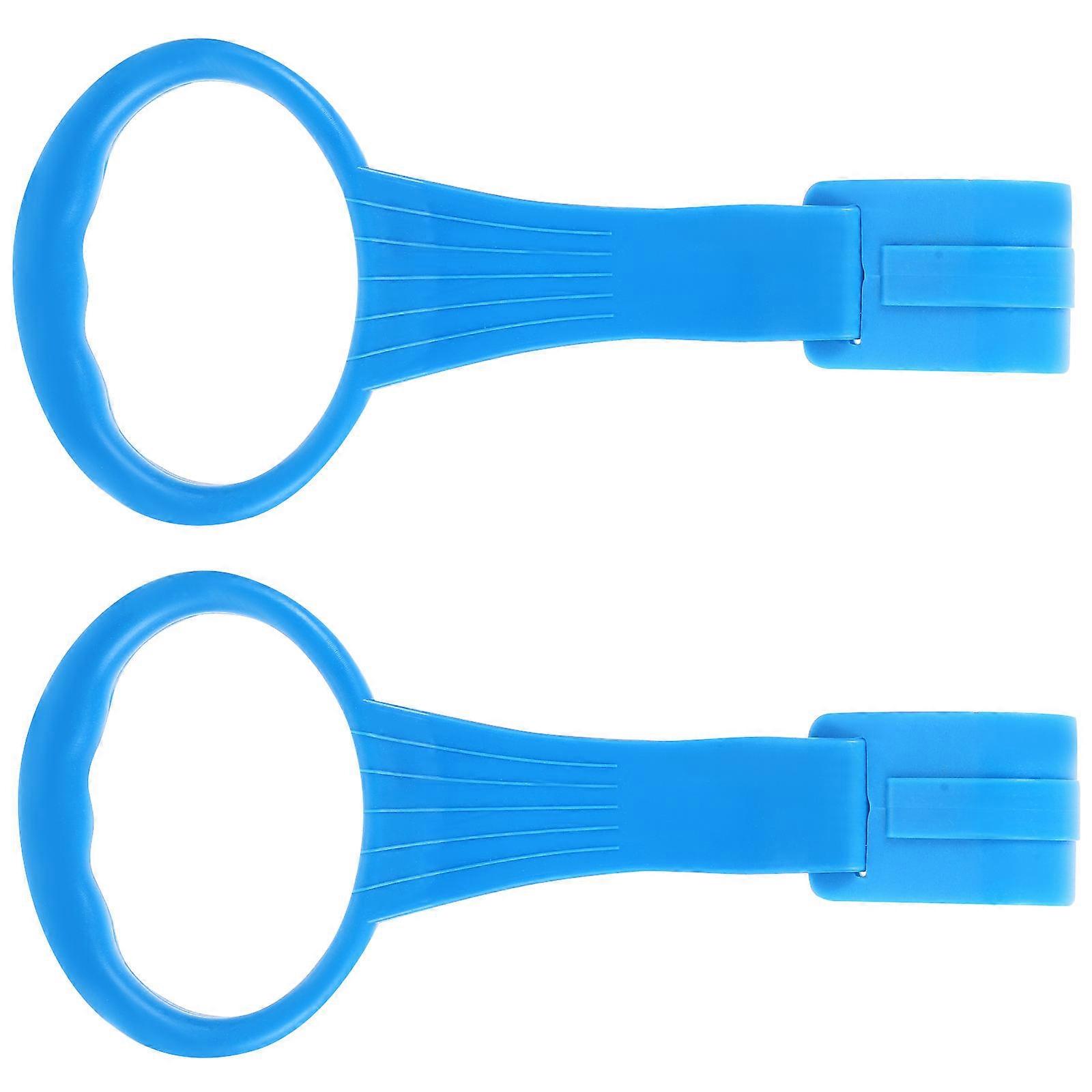 Infant Bed Stand Up Rings for Walking Exercise 1Pair PP Material