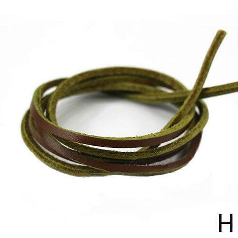 Long 120cm Leather Rawhide Shoestrings
