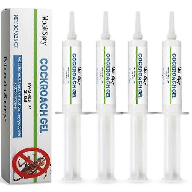 4pcs Premium Cockroach Control Tools - Long-Lasting Roach Repellent Solution