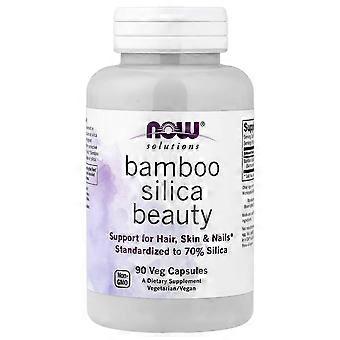 NOW Foods, Solutions, Bamboo Silica Beauty, 90 Veg Capsules