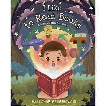 Jeg liker å lese bøker. Fargeleggings- og eventyrbokserier