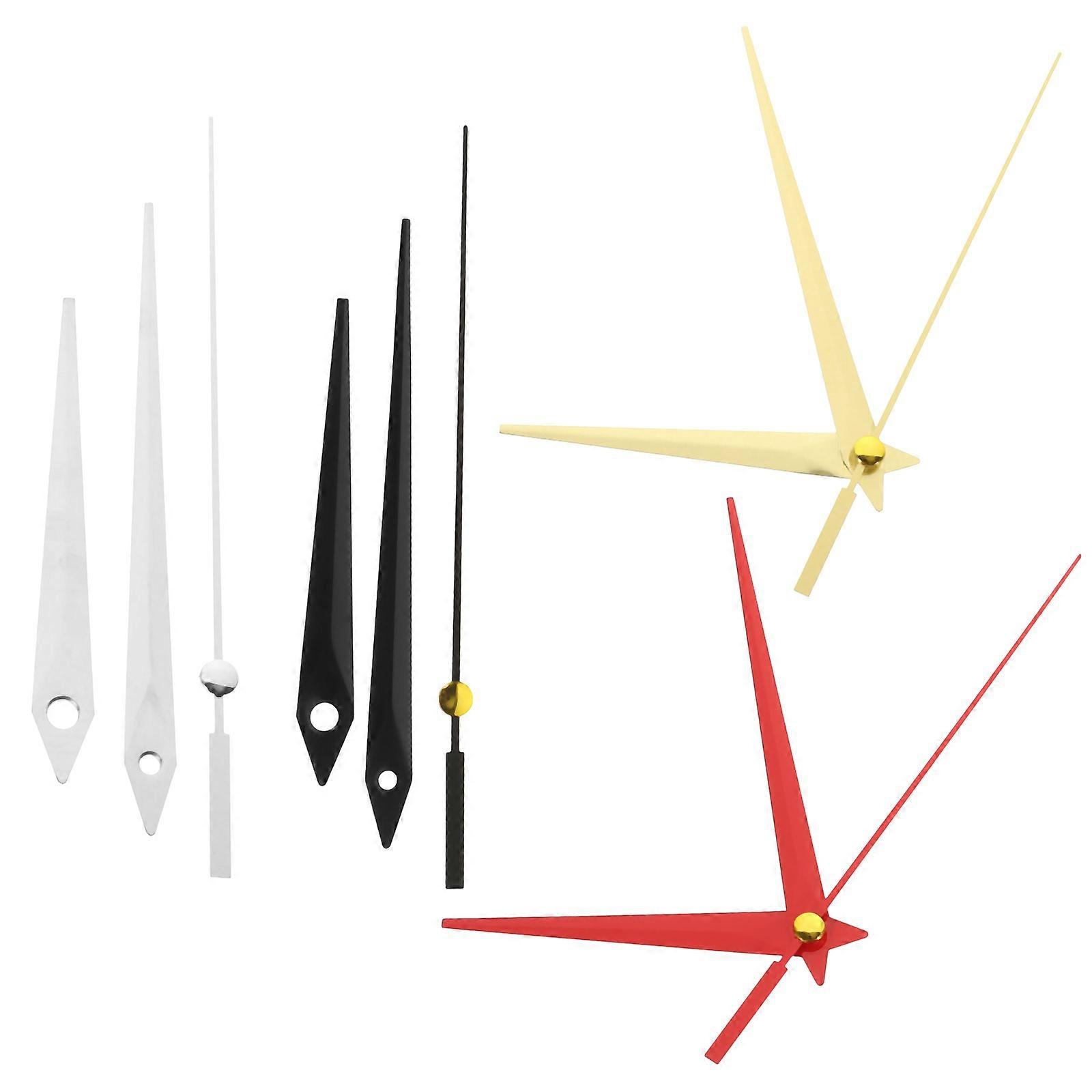 Clock Hands Wall Clock Hand Replacement Kit for 8Sets DIY Repair