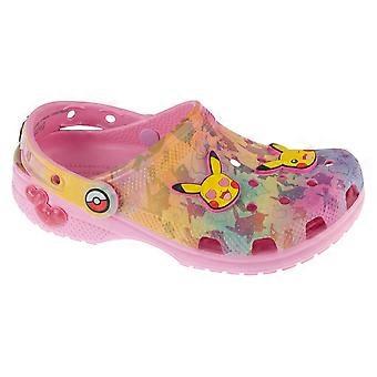 Slides Crocs Classic Pikachu Pink Clog K