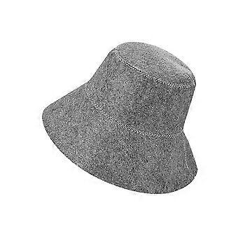 Sauna Felt Hat Hair Protection Cap Versatile Diameter 6inch Hand Wash