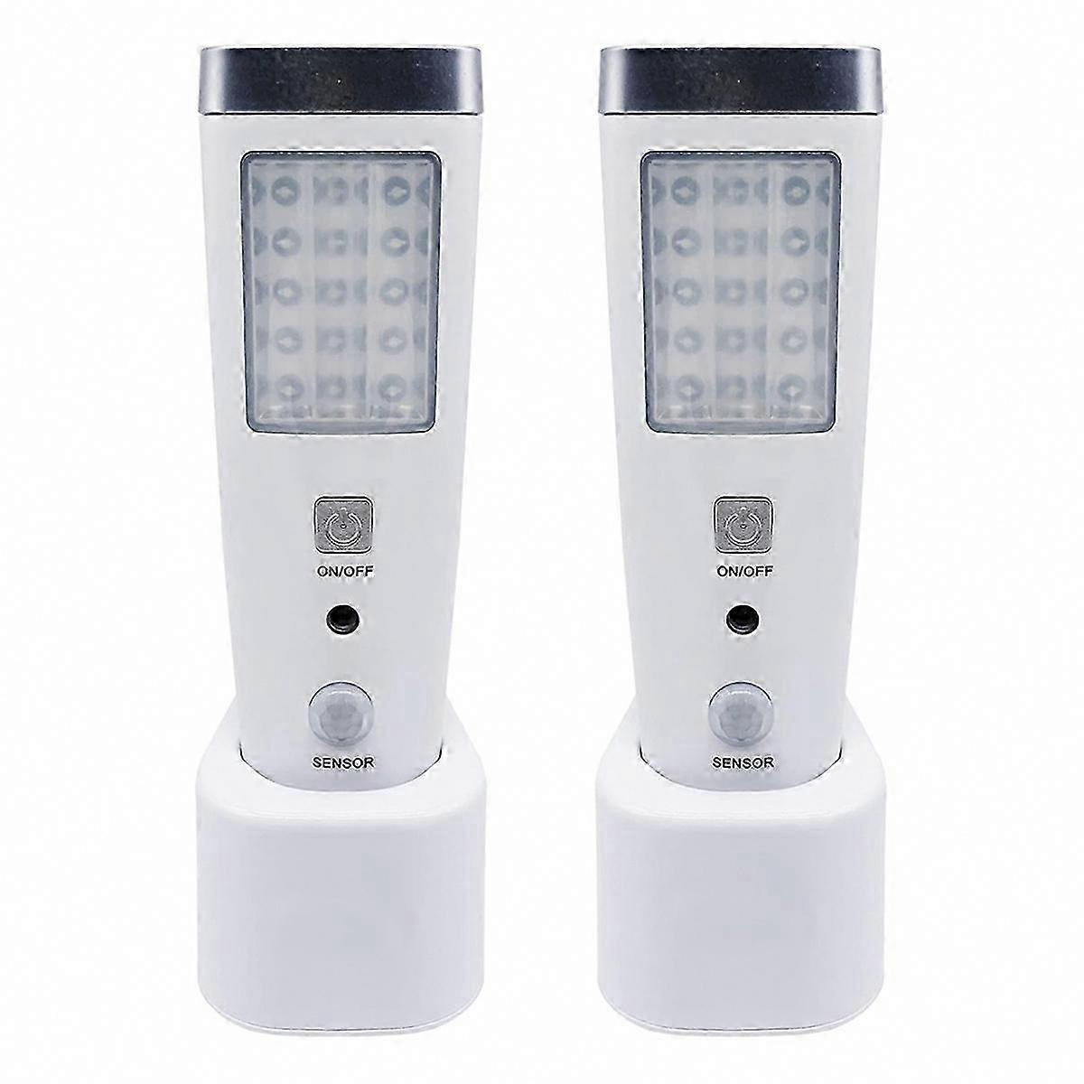 4-in-1 Motion Sensor Wall Light, LED Flashlight with EU Plug, Power Off Feature