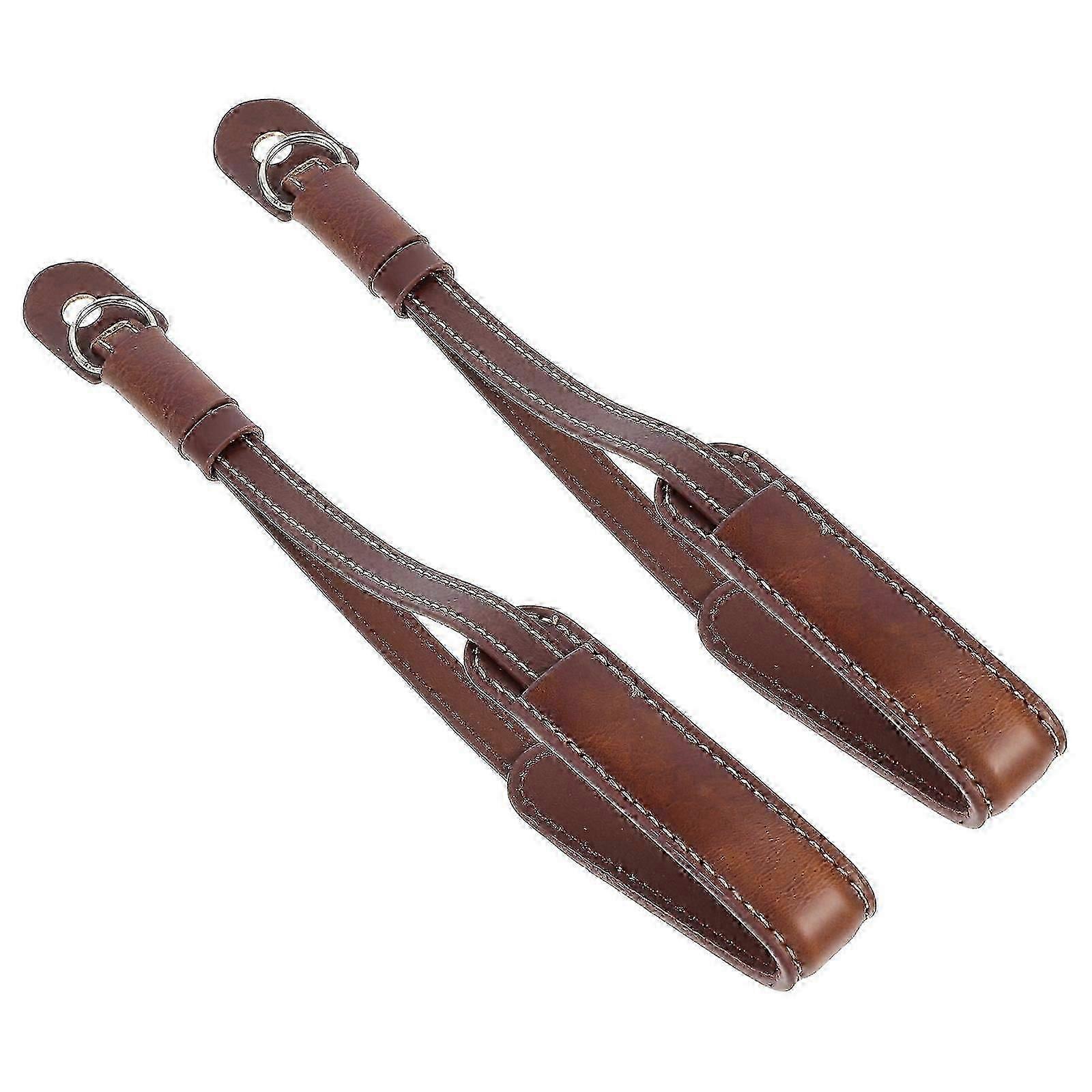2Pcs Anti-Slip Camera Wrist Strap, Quick Release, PU Material