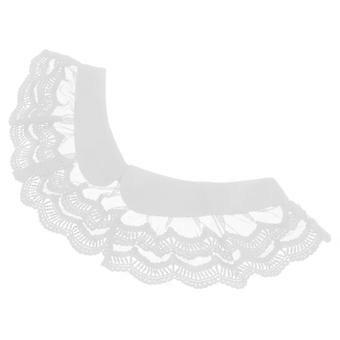 Cuello falso versátil para vestidos de mujer, ajuste cómodo, poliéster, 1 unidad.