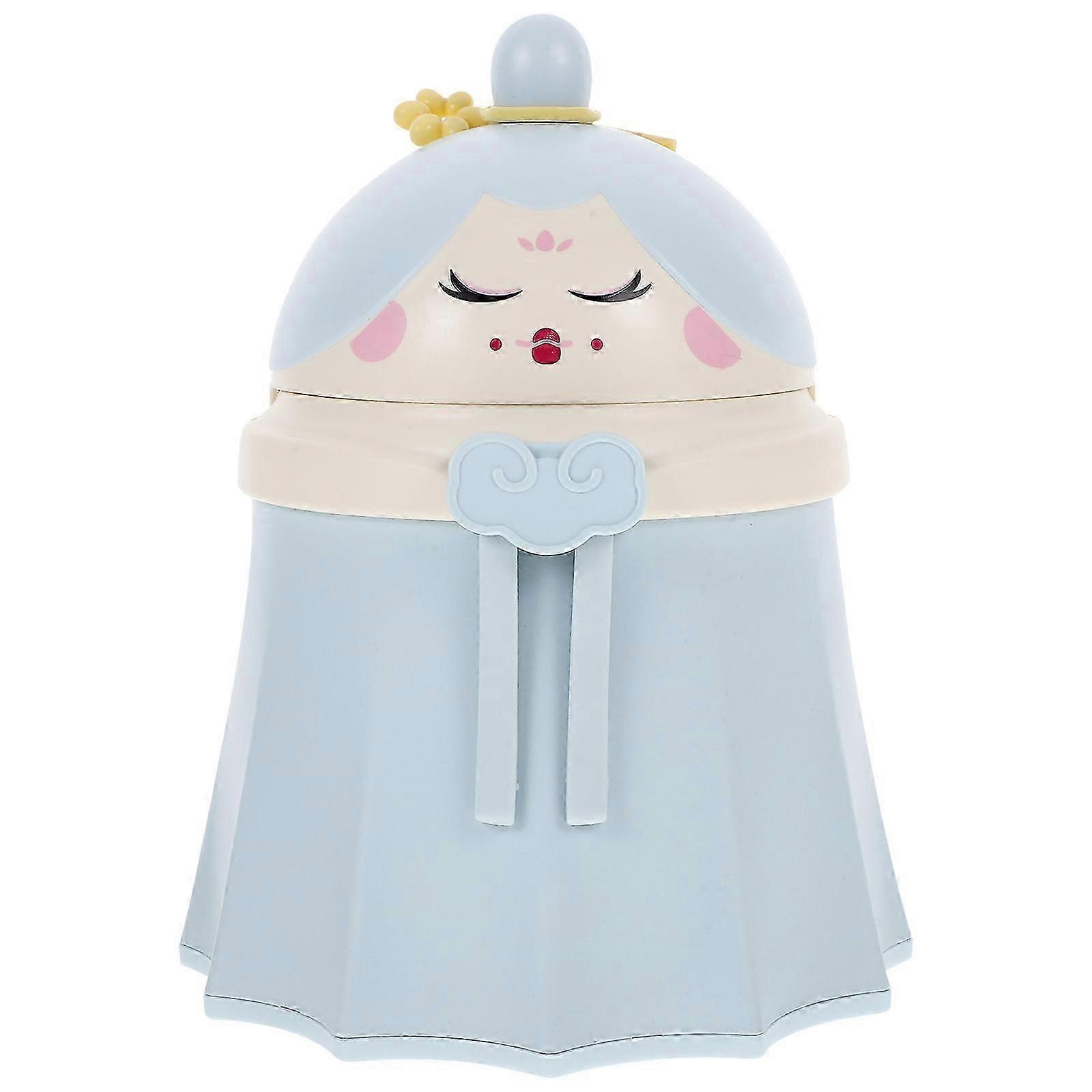 Mini Trash Bin Cartoon Shape Table Trash Can for Storage