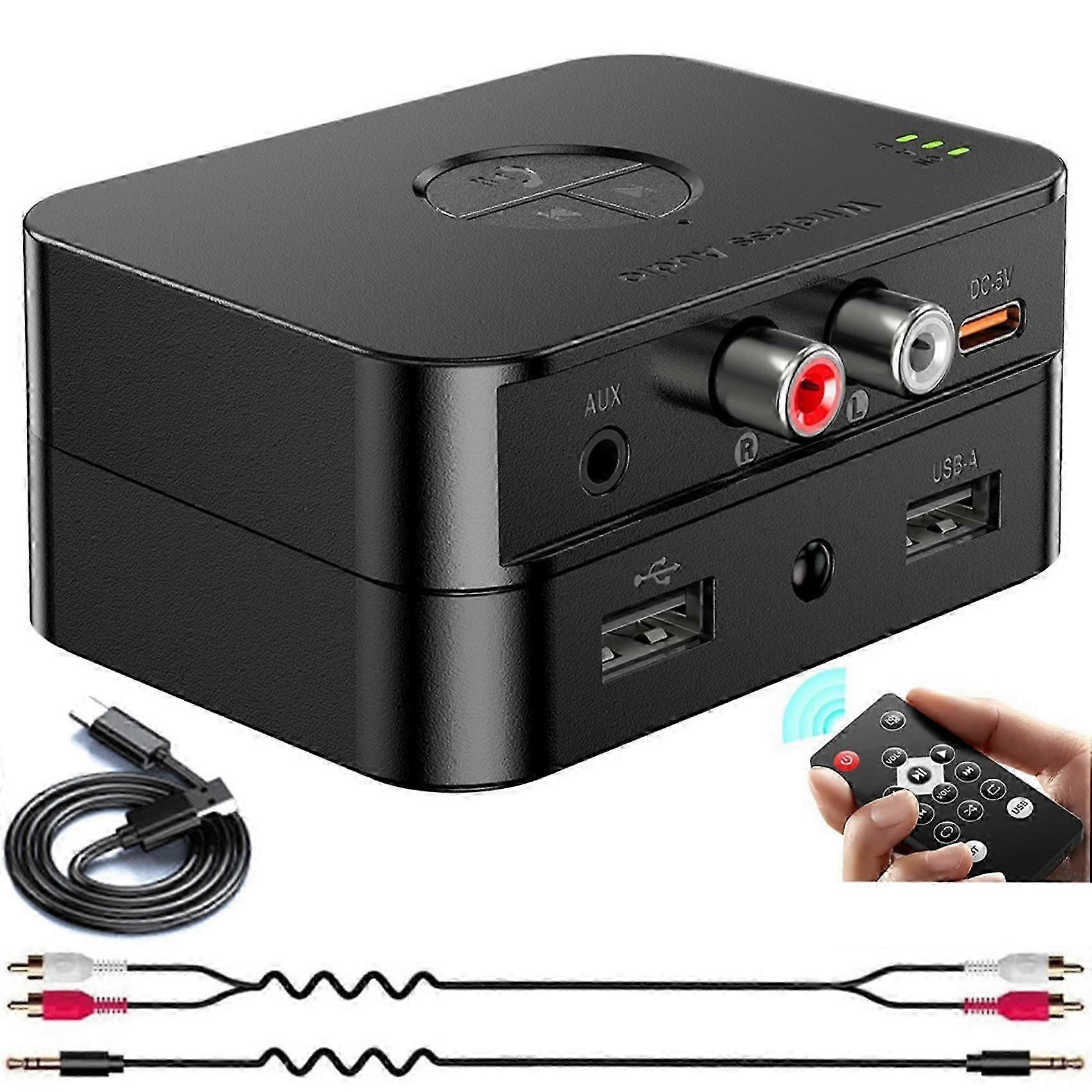 Bluetooth 5.4 Receiver compatible with Home Stereo,Audio Adapter