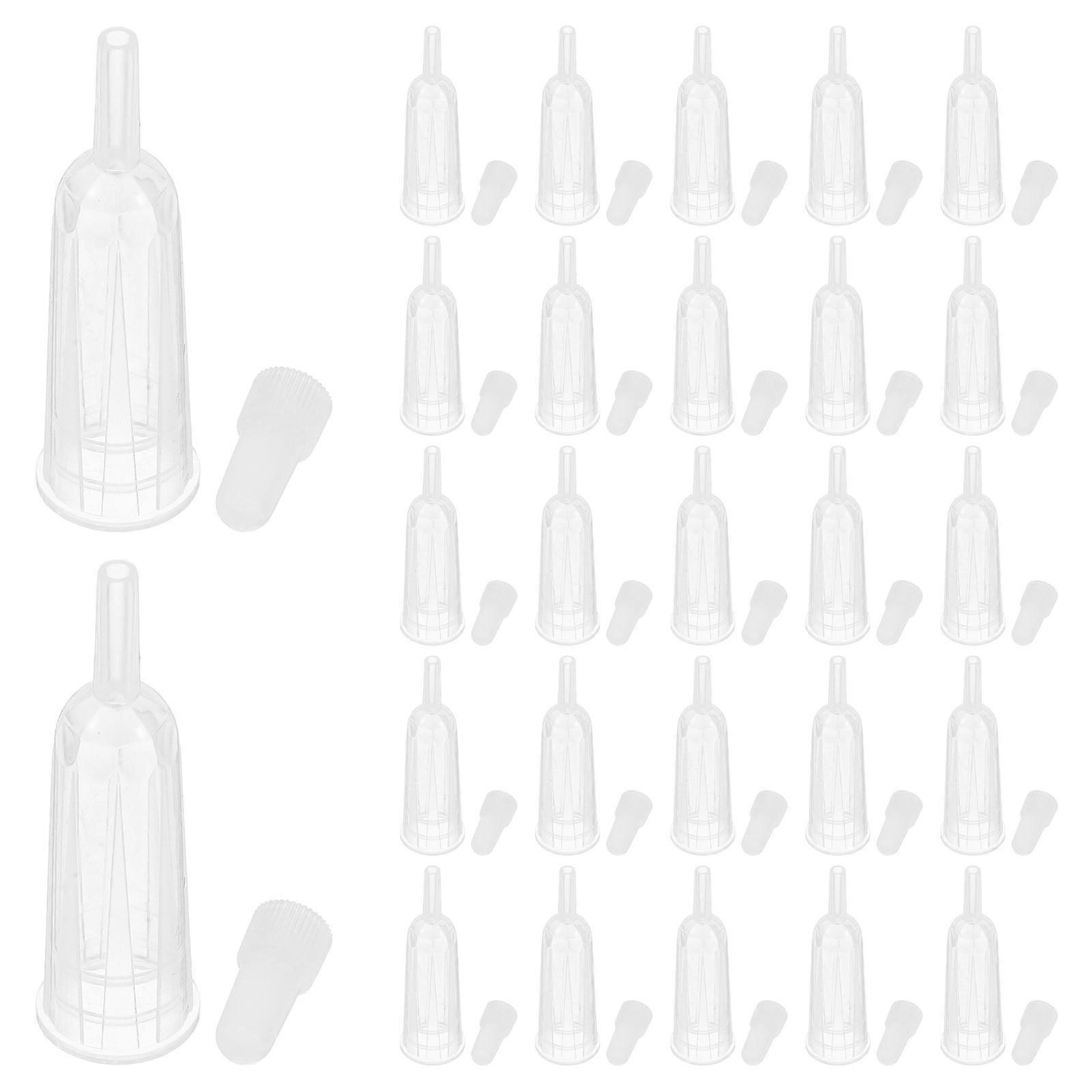 50pcs Ampule Applicator Tips Replacement Ampule Bottle Liquid Dispensing Tips