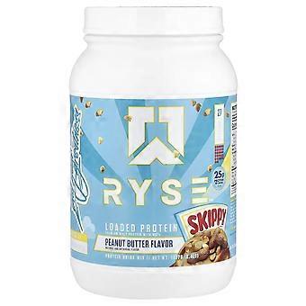 RYSE, Protéines chargées, Protéines de lactosérum de qualité supérieure avec MCT, Beurre de cacahuète Skippy®, 1 077 g