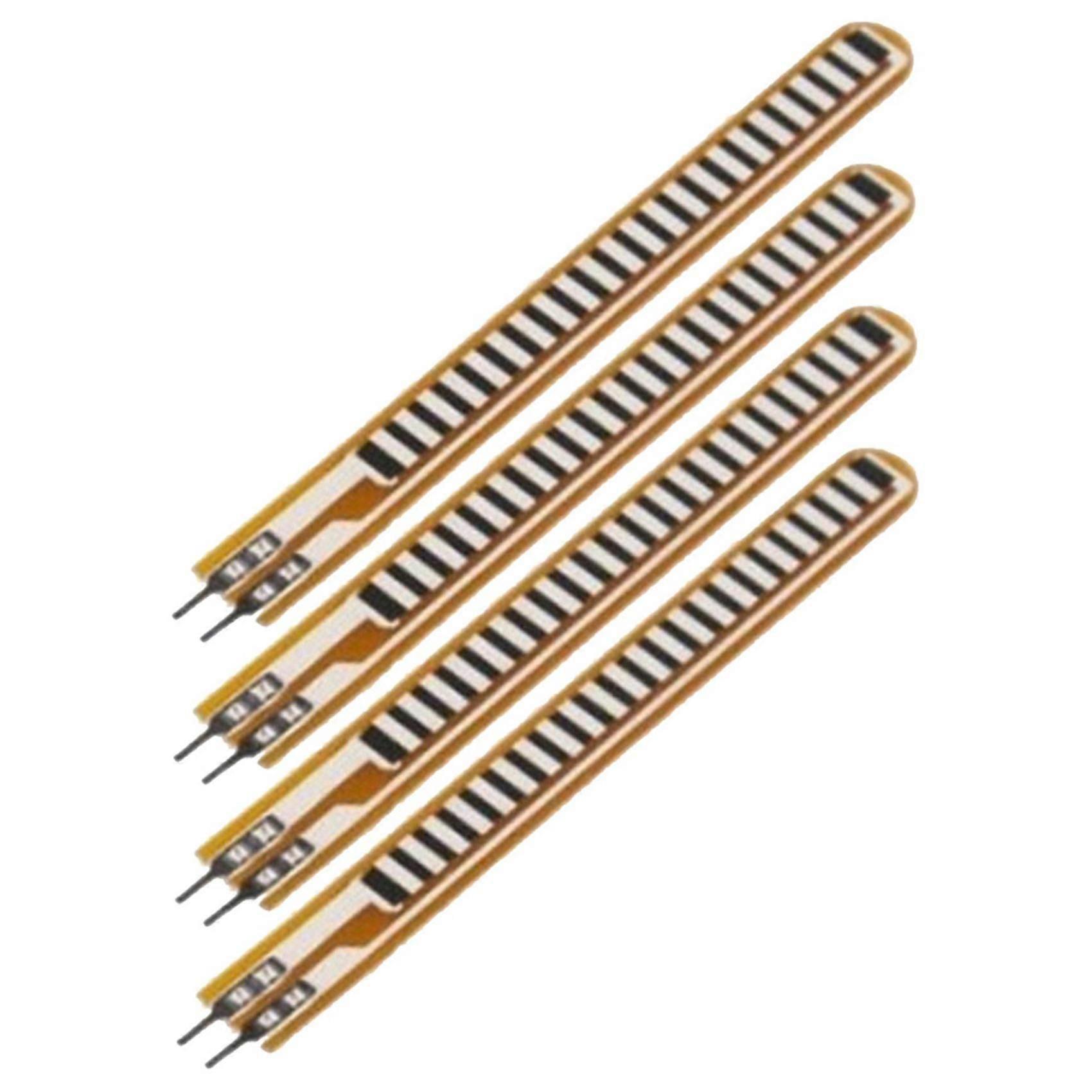 4X Flex Sensor 2.2 Inch Flex Sensor for Manipulator Electronic Glove Accessories Flex2.2Inch Flex Sensor