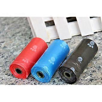 Dog Poo Poop Bags Biodegradable - Eco Friendly - UK - 16/8 ROLLS - Multi Colours