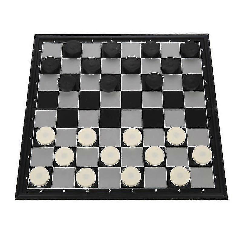 Plastic Checkers Set For Kids Playing