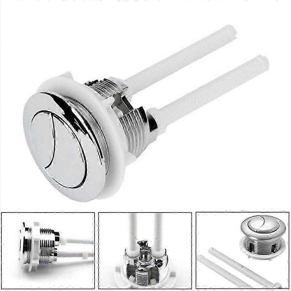 Universal Replacement Dual Flush Push Button Toilet Cistern Water Save