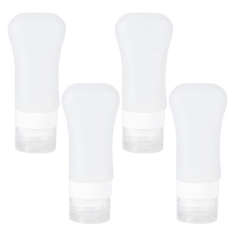 4pcs container bottle, Makeup Bottle Silicone