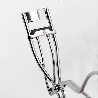 Mini wimperkruller met gedeeltelijke krul, natuurlijke krul, zonnebloemvormige wimperverlenging, volumepincet, roestvrijstalen beauty make-up tool