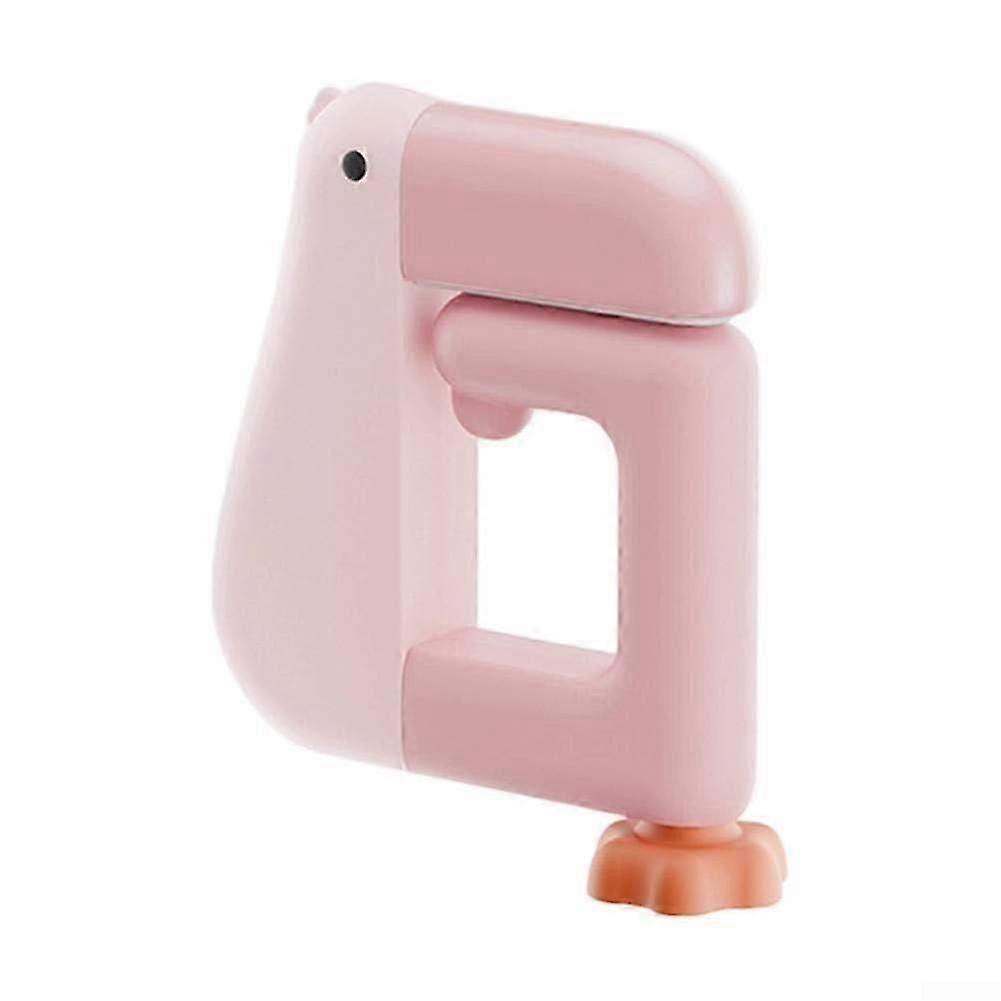 Backpack Hook No Drill Wall Mounted Bag Hanger for Desk Side MultiPurpose Storage Pinkish White
