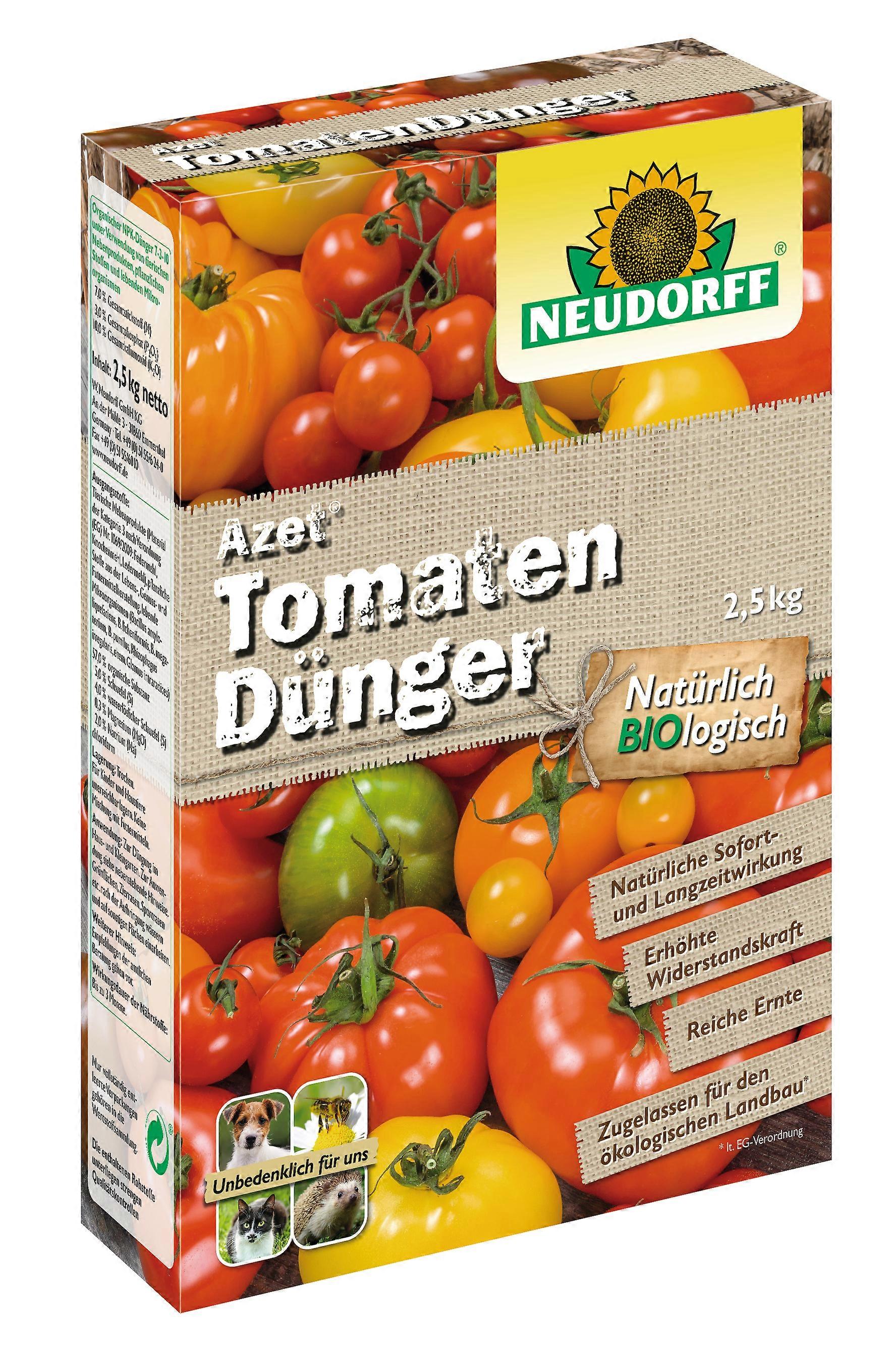 NEUDORFF Azet® 番茄肥料，2.5 公斤