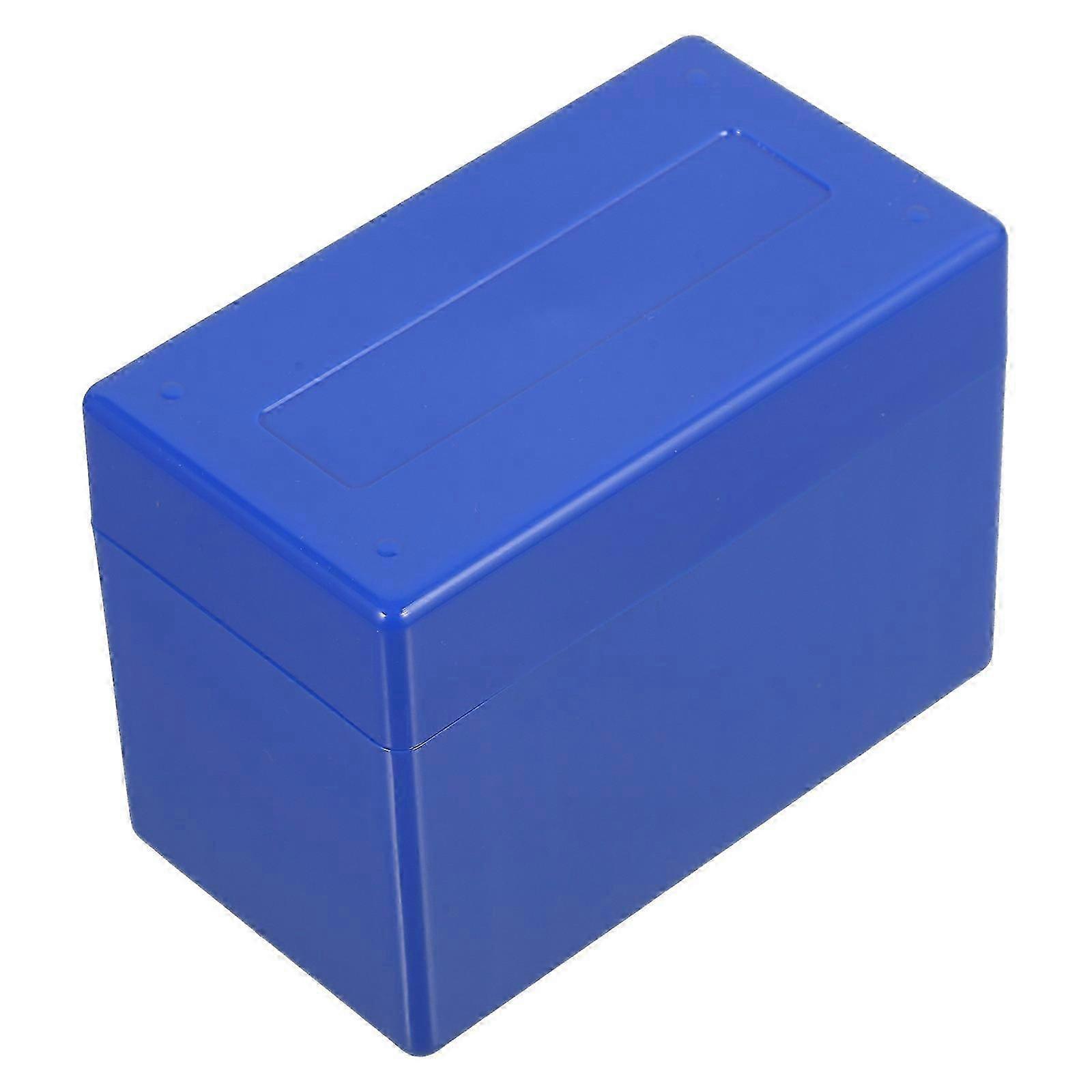 Plastic Coin Container for Collection Blue Multi-Function Holder