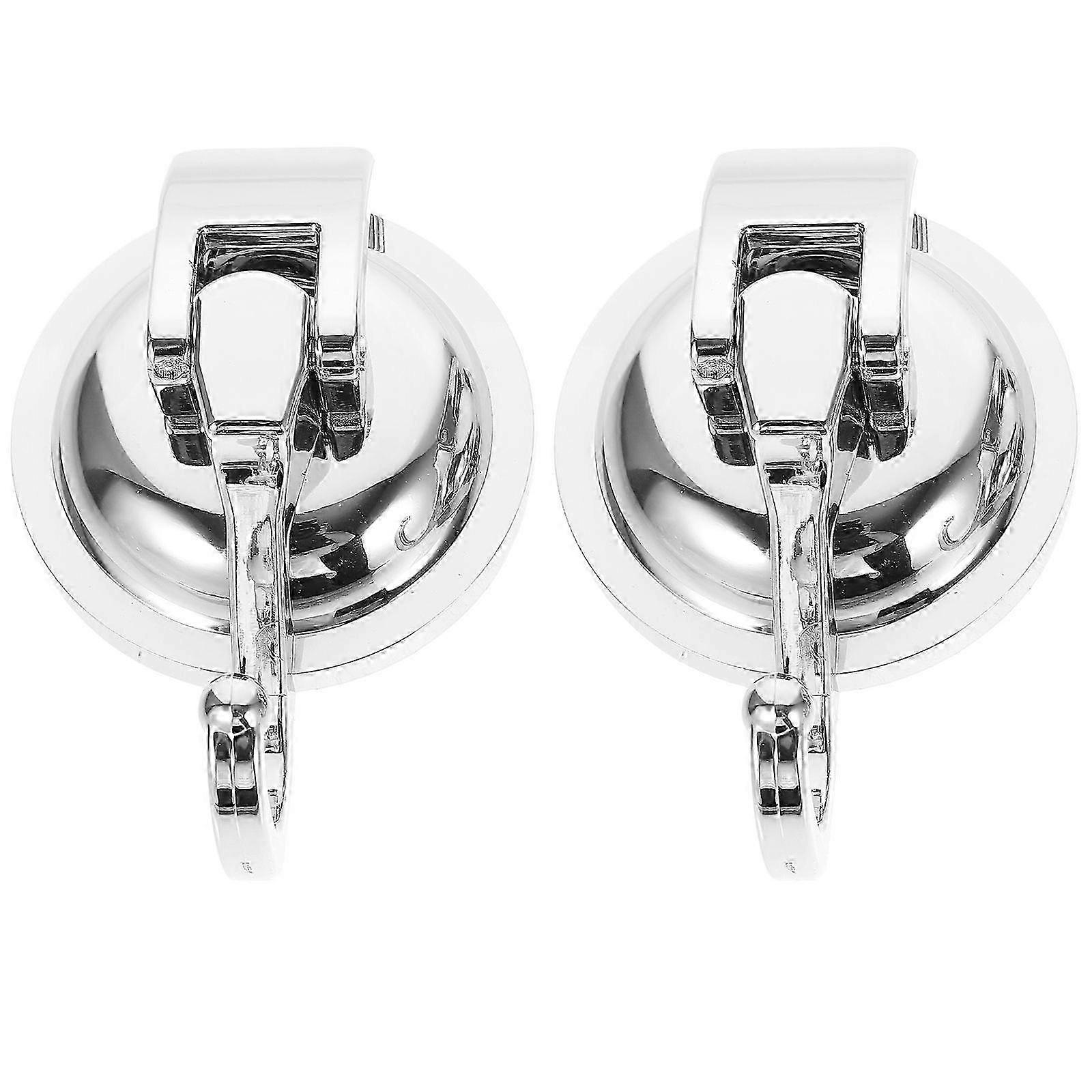 2 pcs Kitchen Suction Cup Hooks Heavy Duty Wall Hanging Hooks