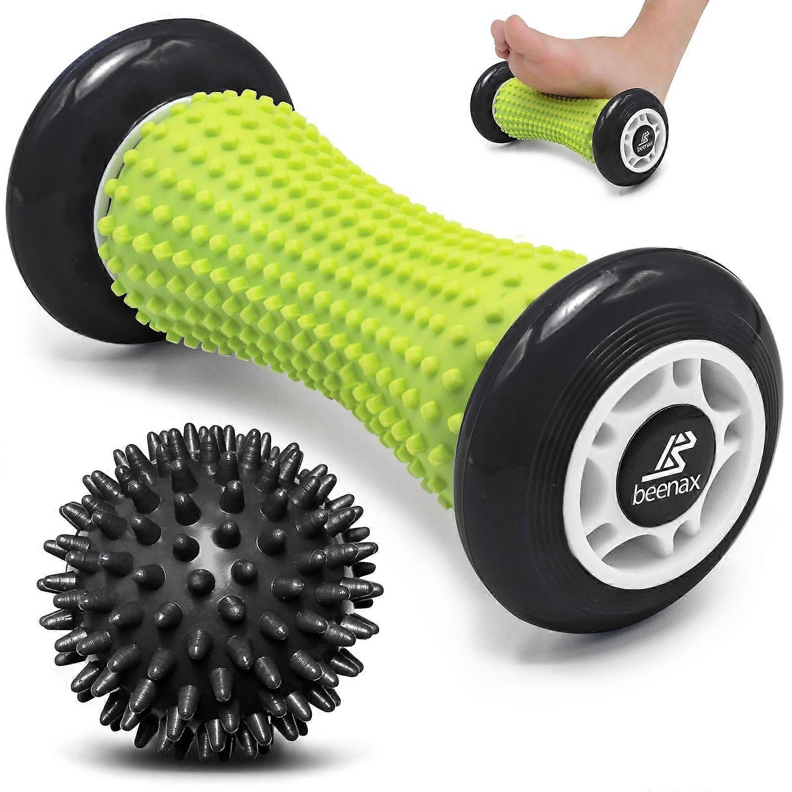 Dual-Wheel Massage Stick