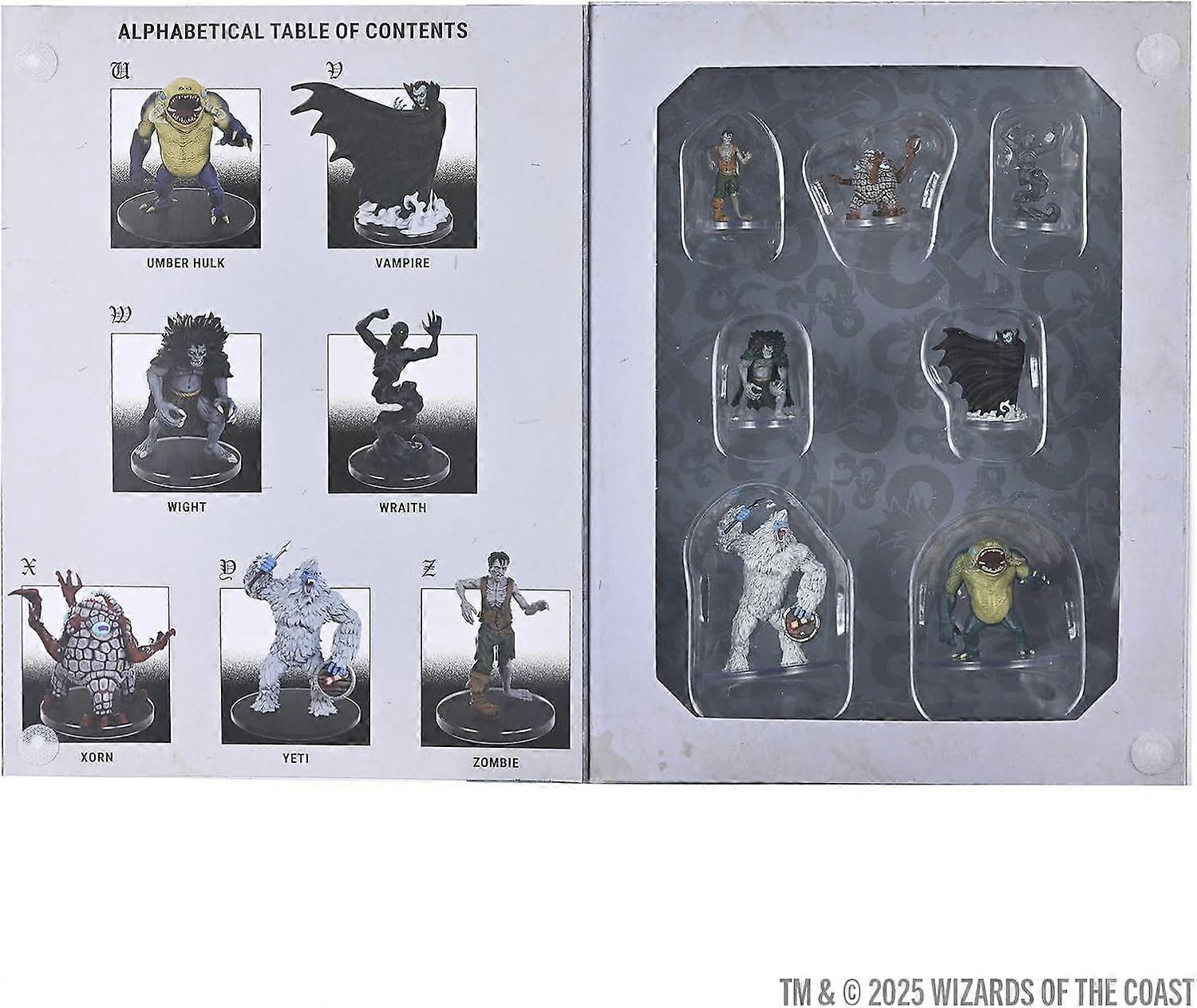 D&D Classic Collection Monsters U-Z Miniatures