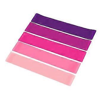 Rubber Resistance Bands Set for Men and Women 5 Different Resistance Levels Elastic Band for Booty Legs Training HomeHP