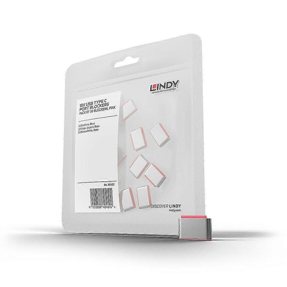 40437, USB Type-C, Lyserød, 10 stk.