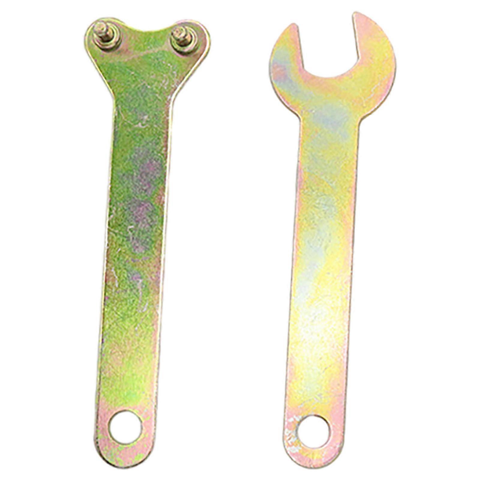 1 Pair Angle Grinder Wrench Grinder Pin Spanner Angle Grinder Disassembly Tool