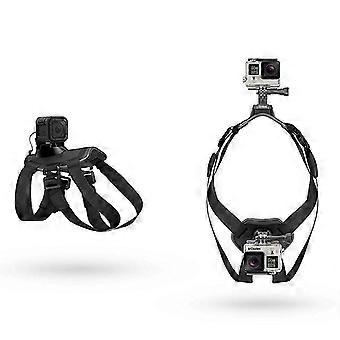 Type A GP197 Action Camera Mount Pet Dog Harness Adjustable Chest Strap