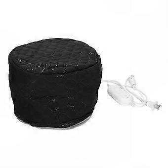 Electric Heating Hair Cap for Hot Oil Treatment, Adjustable Thermal Cap with 3 Temperature Gears and US Plug