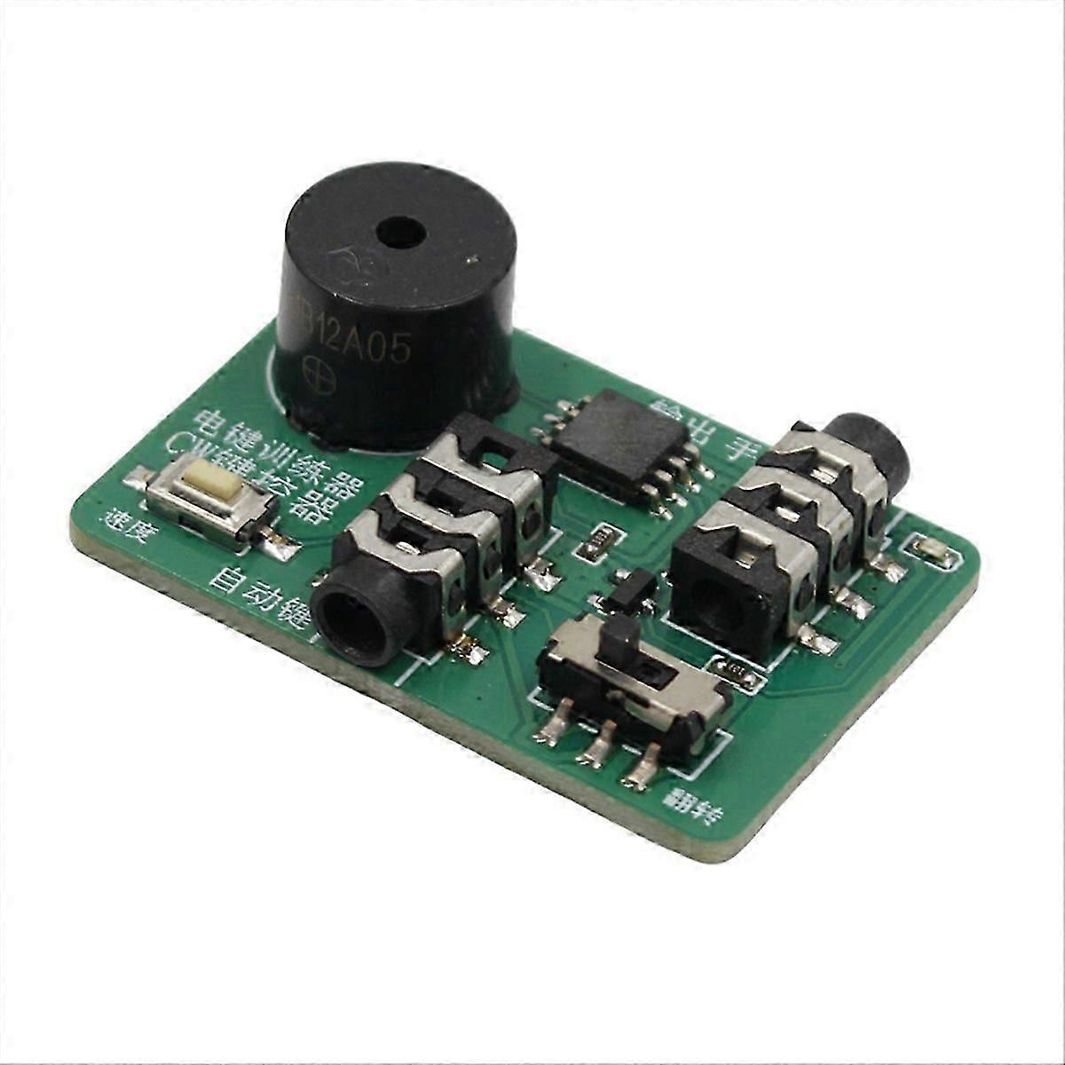 Hand Key Oscillator CW Key Trainer Automatic Key Exerciser Automatic Key Controller Can Adjust the T