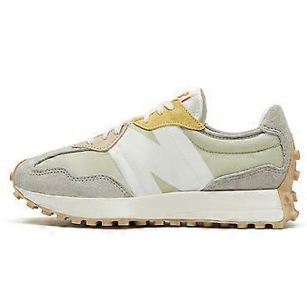 New Balance NB 327 Comfortable Casual City Commuting Running Shoes Women's Lime Beige Yellow WS327MS