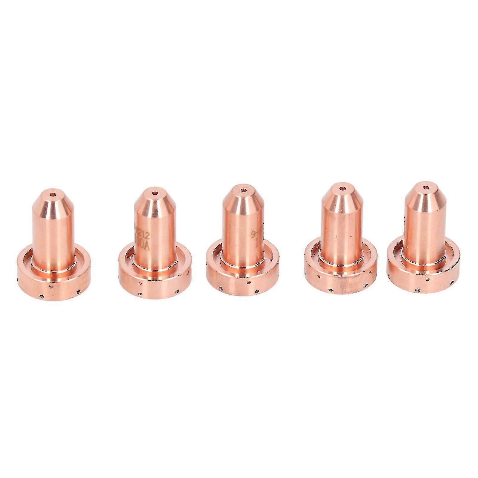 5Pcs Welding Accessory Copper Plasma Cutter Nozzle Compatible with 9-8212